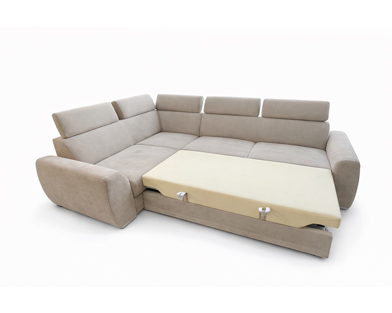 Monique sarokgarnitúra jobbos beige