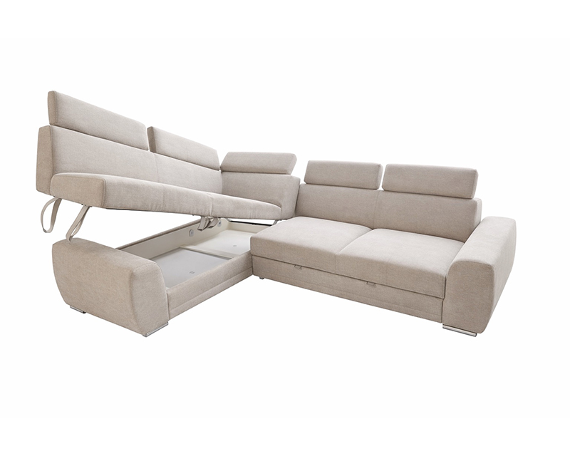 Monique sarokgarnitúra jobbos beige