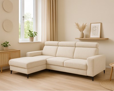 Noche sarokgarnitúra jobbos beige