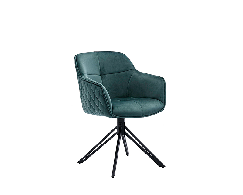 Emmy karfás szék zöld