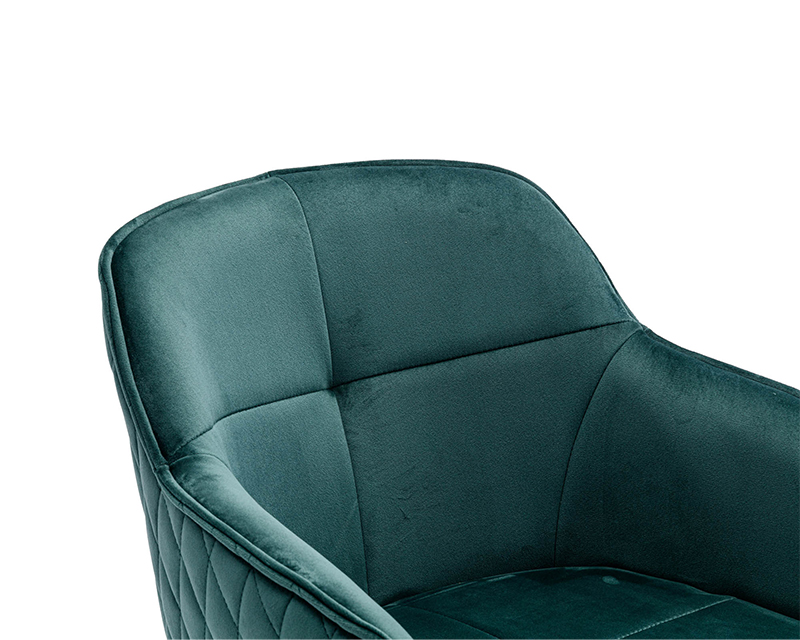 Emmy karfás szék zöld