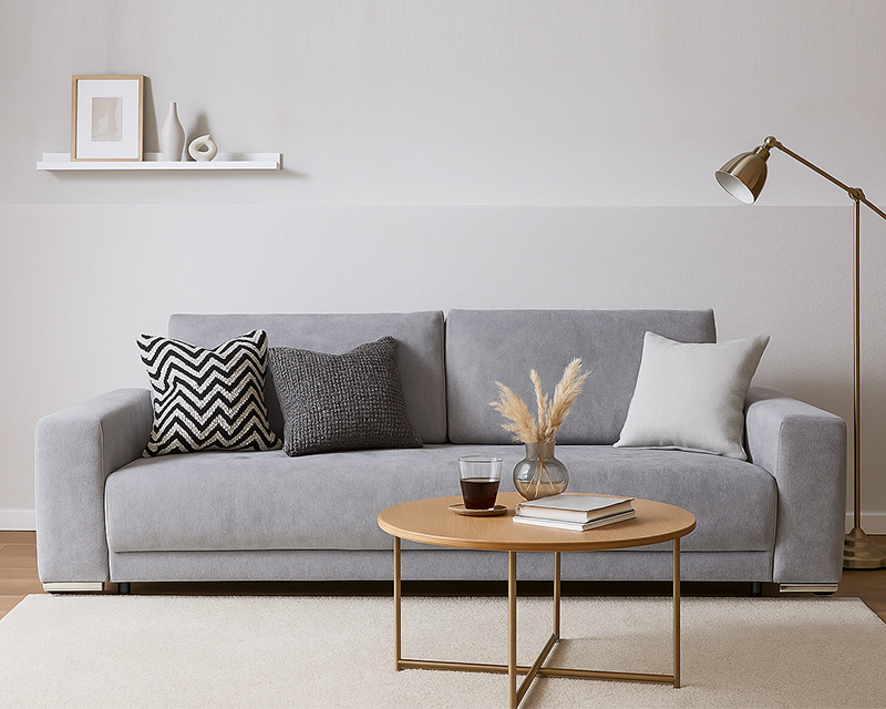 Pizzaro kanapé szürke