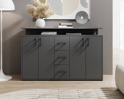 Drift komód antrazit