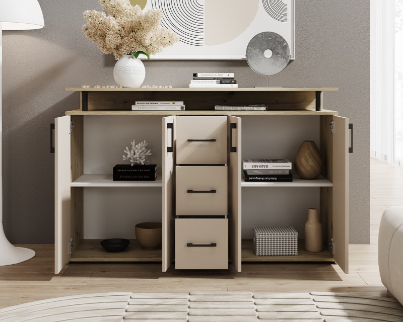 Drift komód artisan tölgy / kaschmir