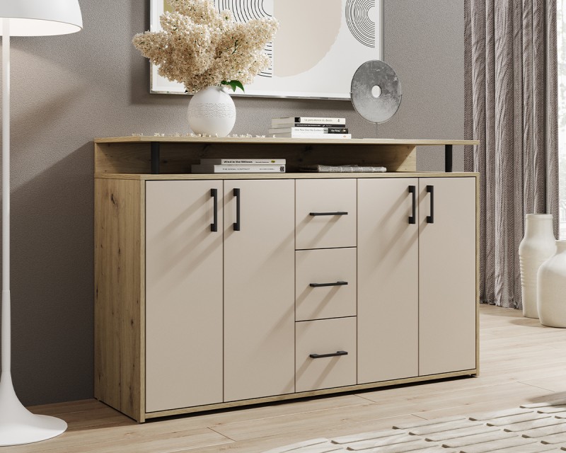 Drift komód artisan tölgy / kaschmir