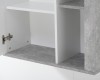 Modena nappali bútor fehér/beton