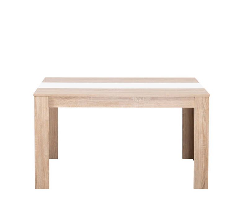 Domus étkezőasztal sonoma tölgy /  fehér