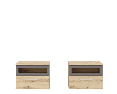 Madeira 1 pár éjjeliszekrény
