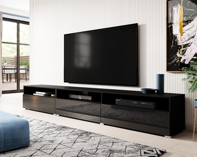 Lorenzo TV szekrény fekete