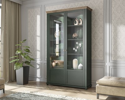 Caprice 2A magas vitrin zöld