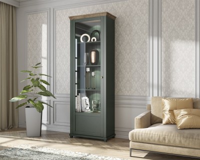 Caprice vitrin balos zöld