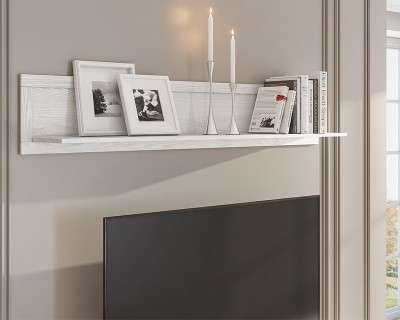 Caprice falipolc fehér kőris