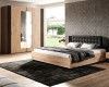 Lucca hálószoba bútor artisan tölgy/matt fekete