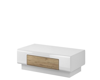 Sevilla dohányzóasztal fehér/san remo