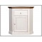 Castello 1A1F sarok komód fehér/dió