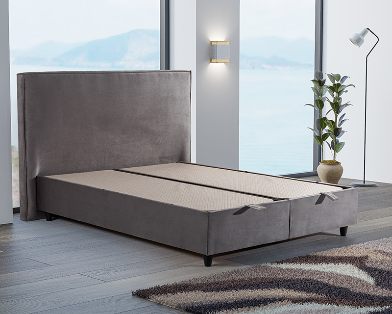 Modena boxspring ágy 180x200 szürke