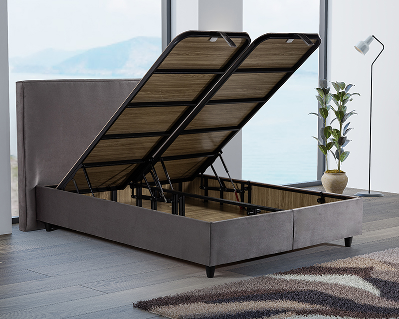 Modena boxspring ágy 180x200 szürke