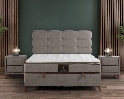Vitamin boxspring ágy 180x200 barna