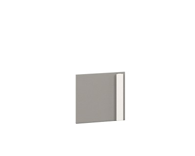 Cloud-06W ajtó front szürke