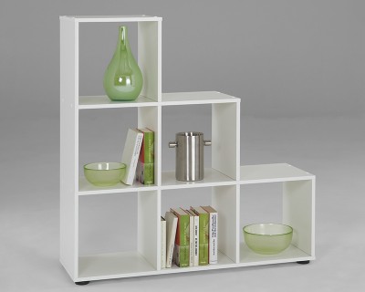 Mega 1 nyitott polc fehér